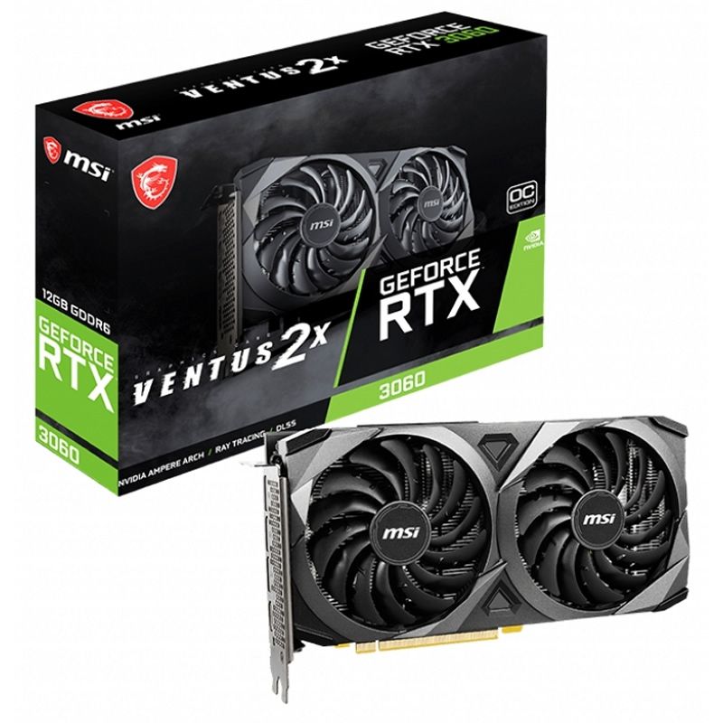 Msi Vga Nvidia Rtx 3060 Ventus 2x 12g Oc